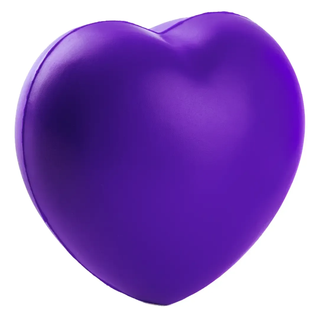 HEART, antistres proizvod, ljubičasti