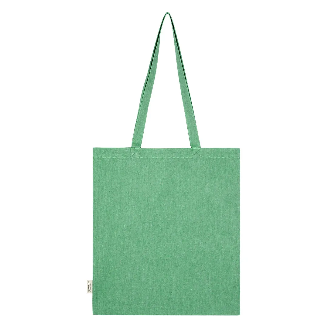 NATURELLA MELANGE 120, torba od recikliranog pamuka, 120 g/m2, zelena