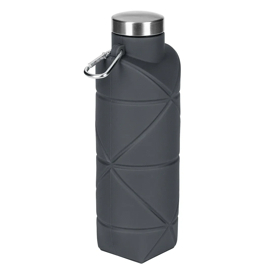 ADLER, sklopiva boca za vodu, 700 ml, tamno siva