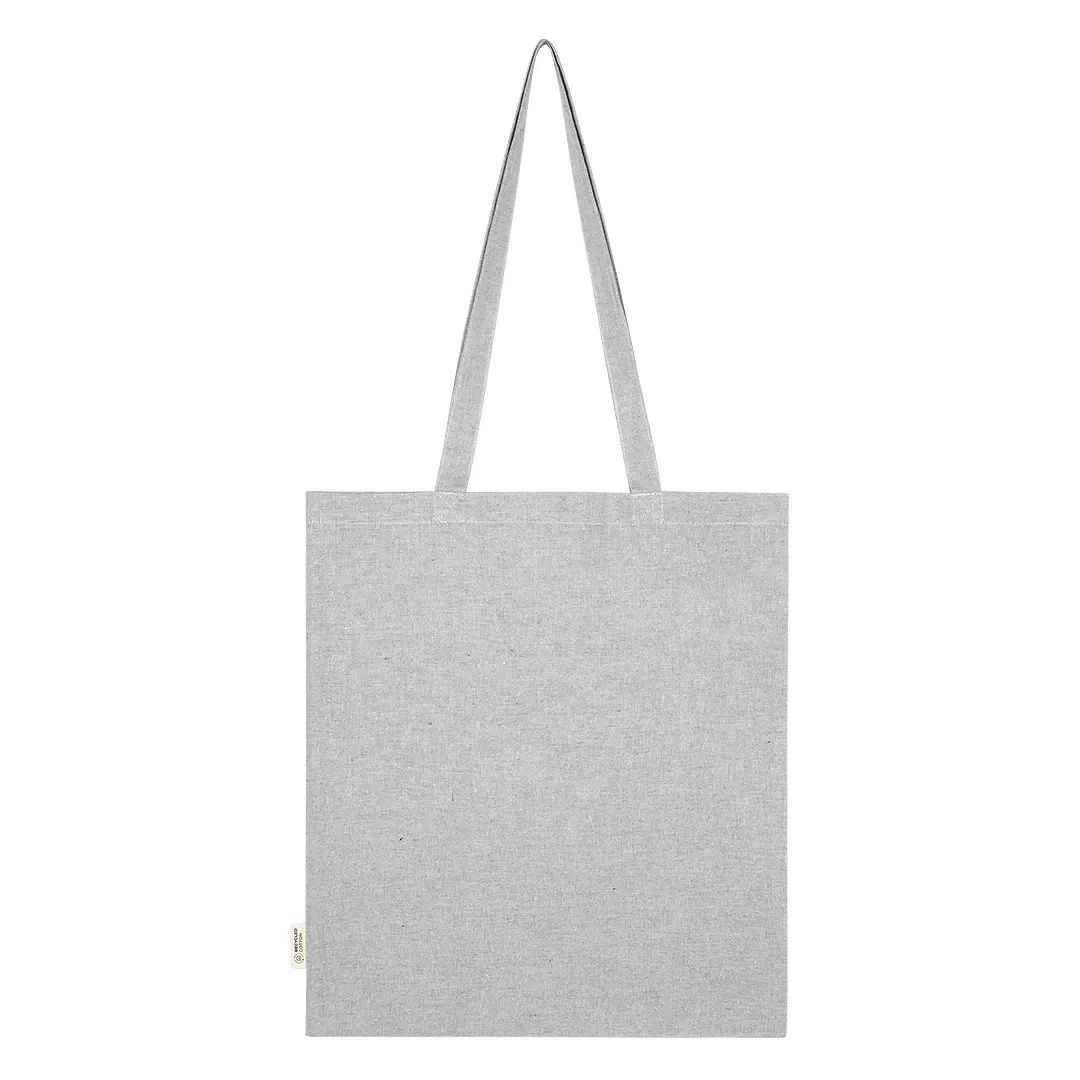 NATURELLA MELANGE 120, torba od recikliranog pamuka, 120 g/m2, siva