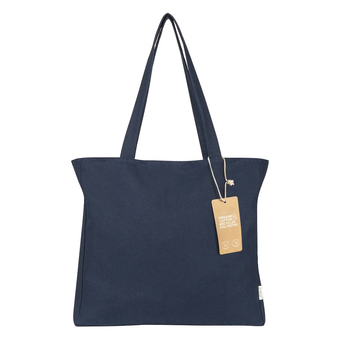 ECO LIVING, torba od recikliranog pamuka, 500 g/m2, plava