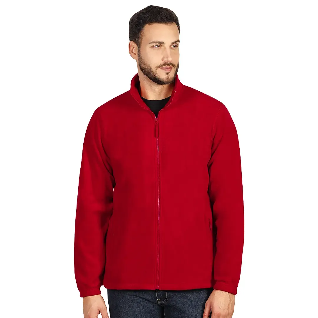 POLARIS, dukserica od brušenog polara, 280 g/m2, crvena