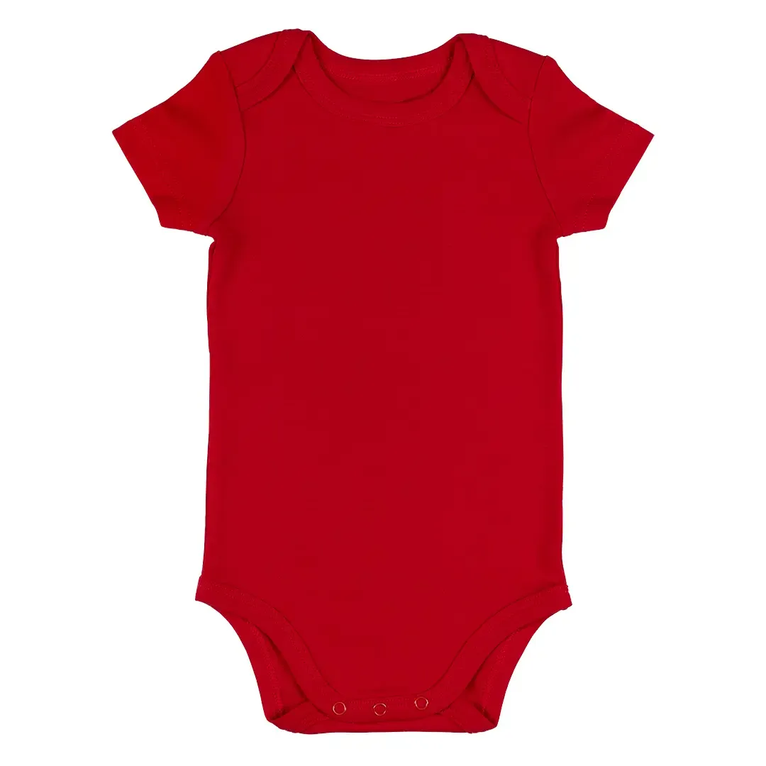 BAMBOLINO, bebi bodi, 180 g/m2, crveni