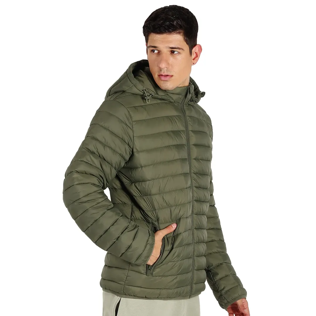LIBERTY JACKET MEN, jakna sa skidajućom kapuljačom, maslinasta
