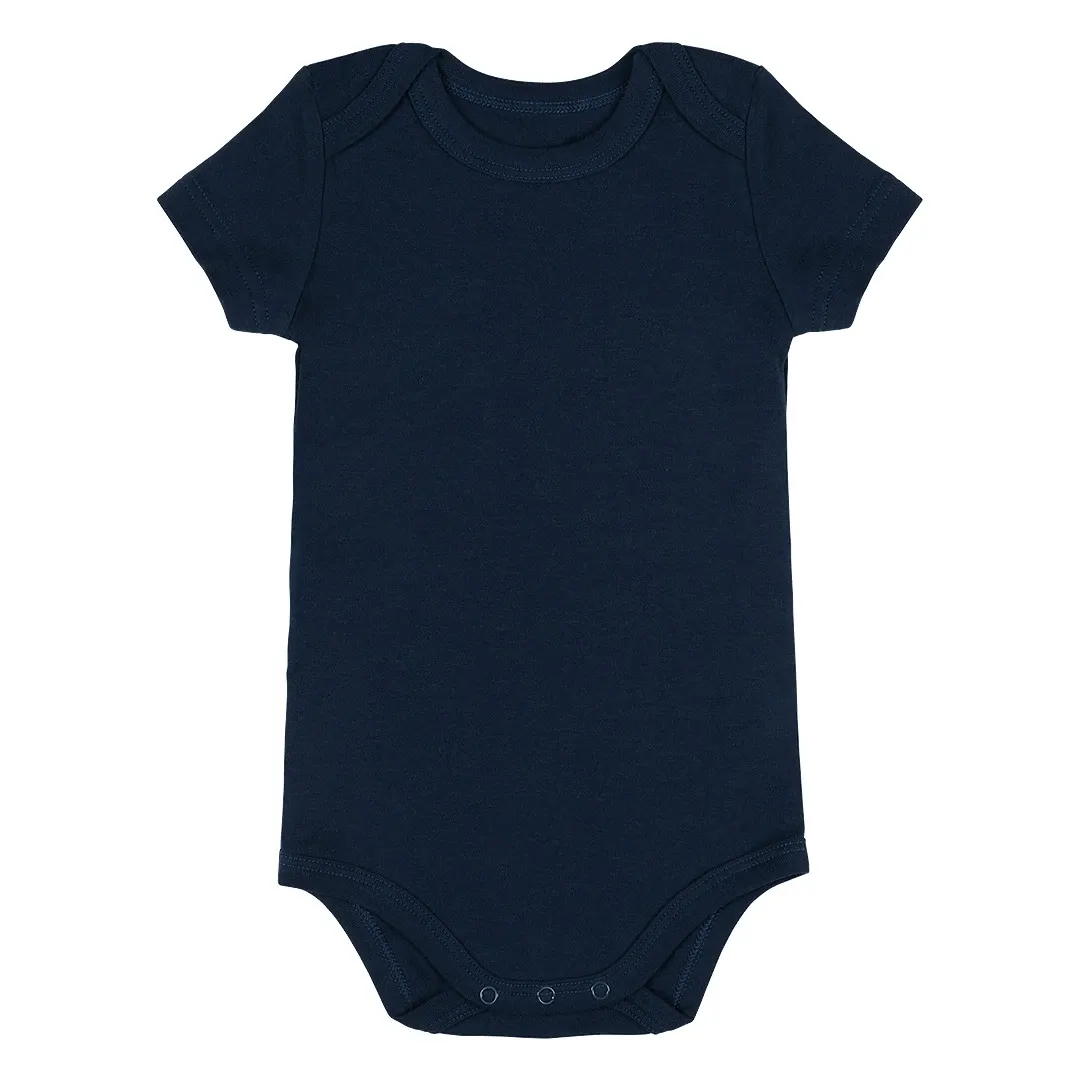 BAMBOLINO, bebi bodi, 180 g/m2, plavi