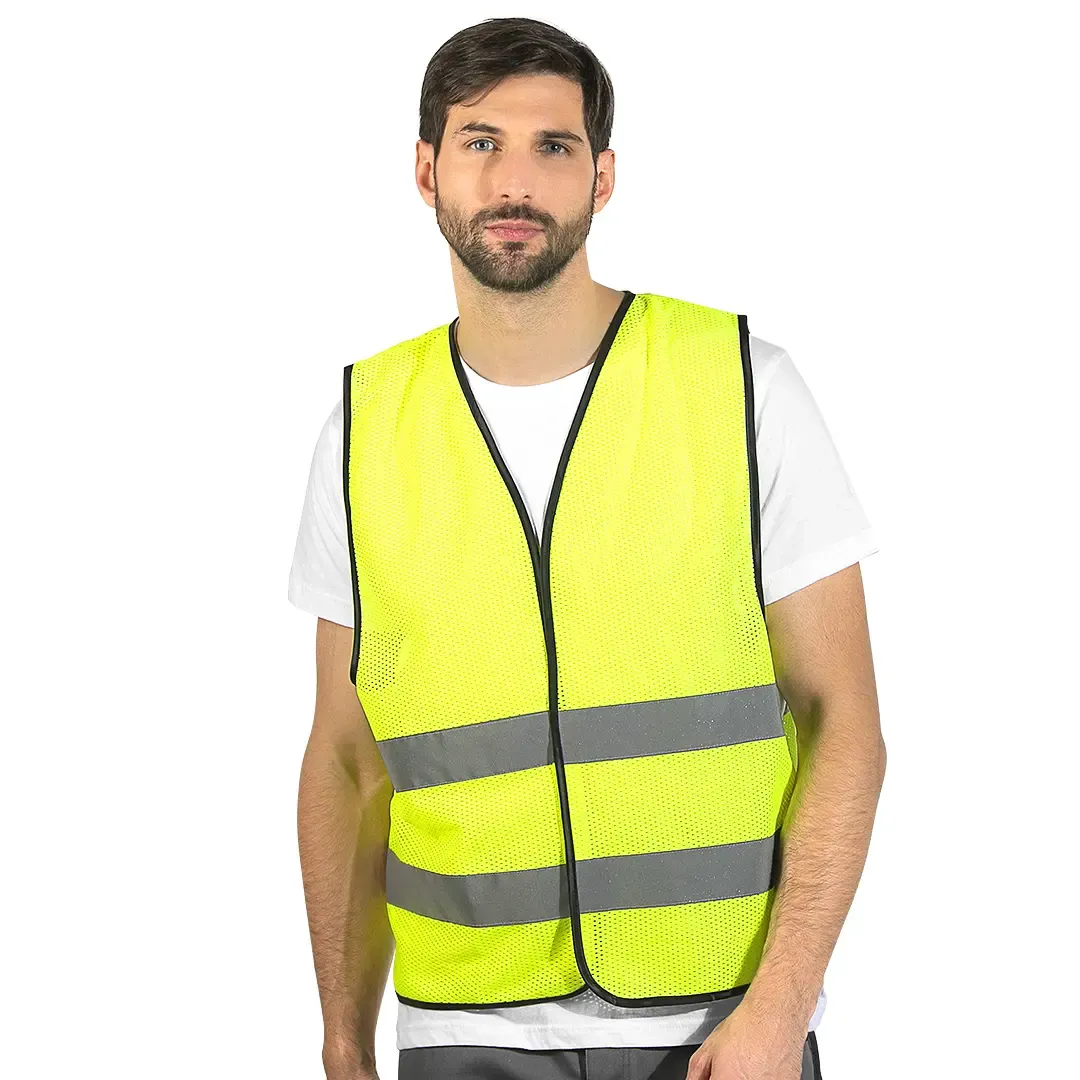 GLOW MESH, radni prsluk, neon žuti