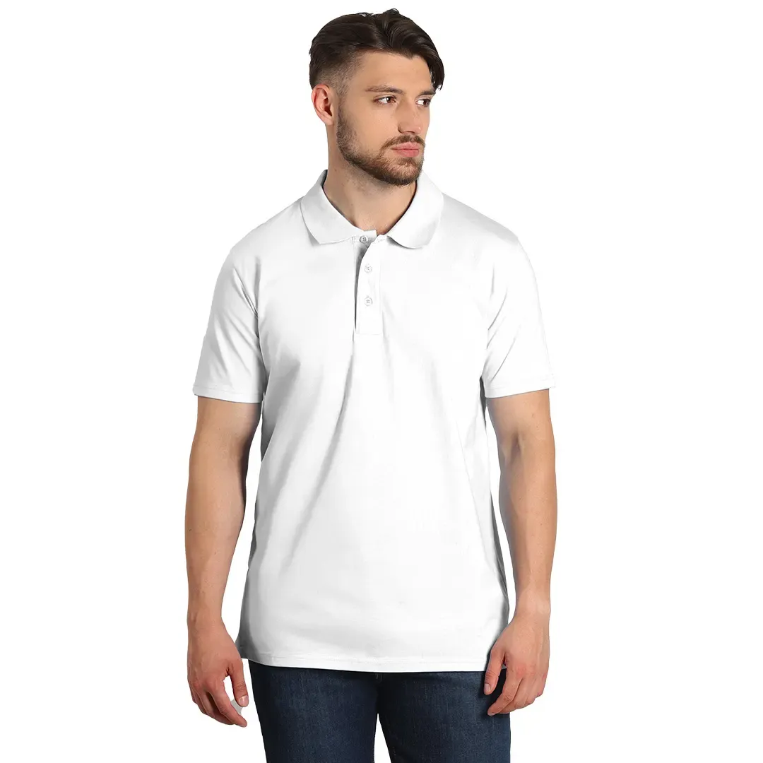 PREMIUM POLO, polo majica, 180 g/m2, bela