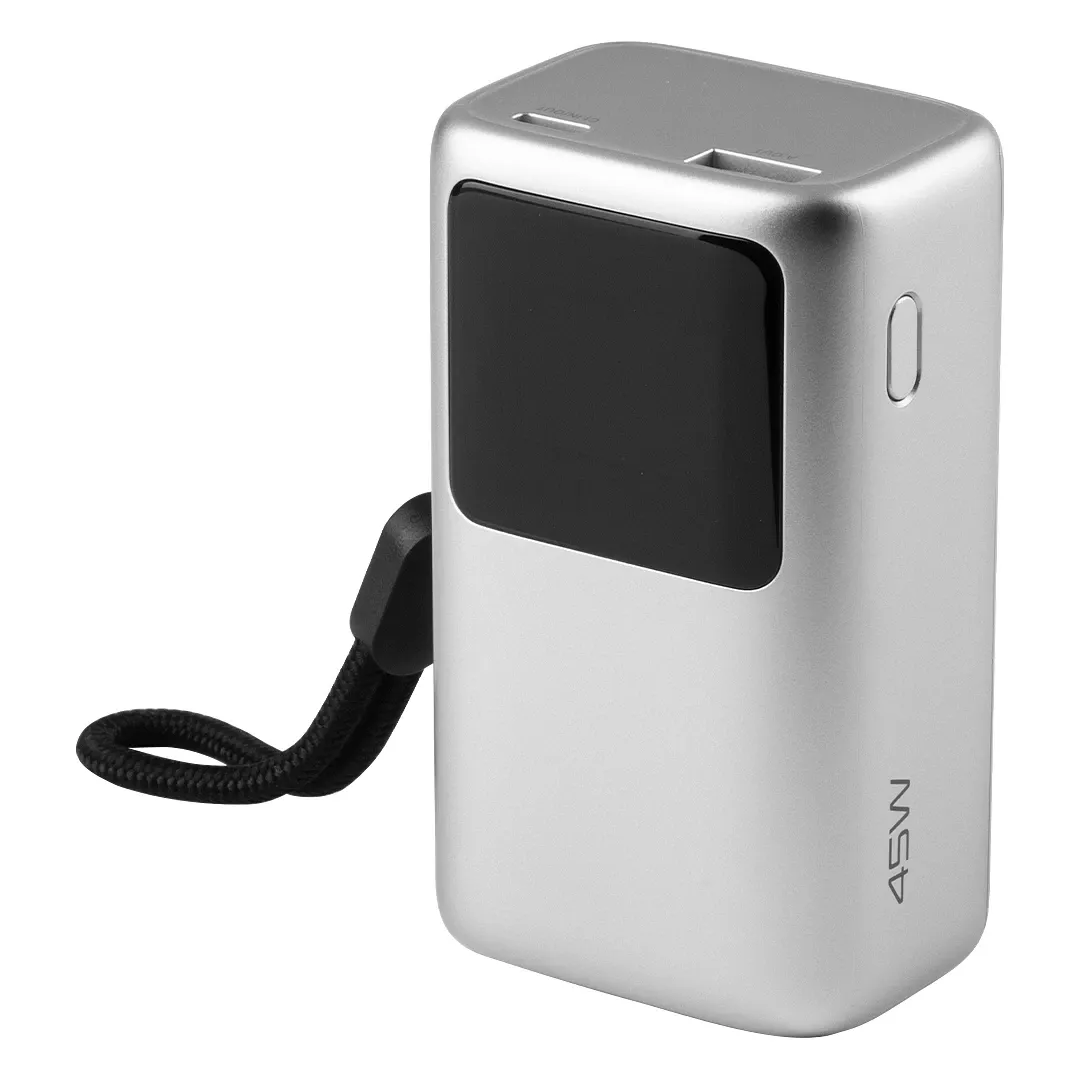 NEXUS 10PD 45W, pomoćna baterija, 10.000 mah, 45 w, srebrni