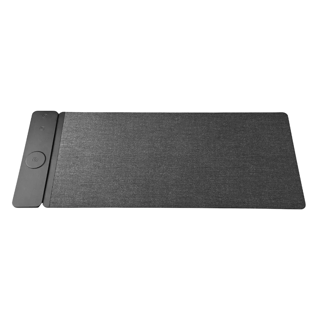 GEAR PAD 3IN1, podloga za kompjuterskog miša i bežični punjač 15w, sa magnetom, tamno siva
