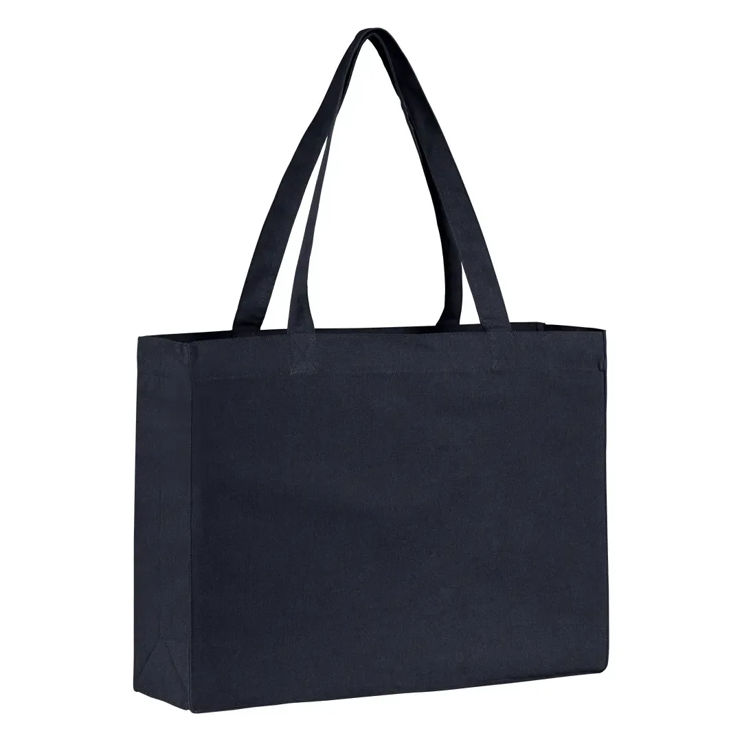 OLIVE, torba od recikliranog pamuka, 300 g/m2, plava
