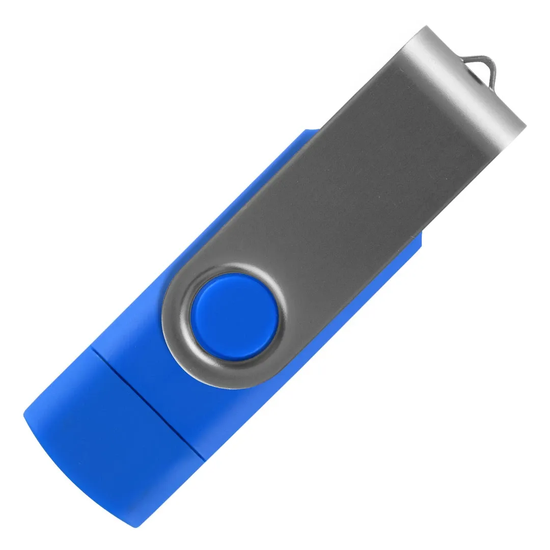 SMART C GRAY, usb flash memorija, rojal plavi, 8GB