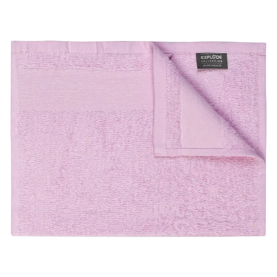 AQUA 30, peškir za lice, 380 g/m2, roze