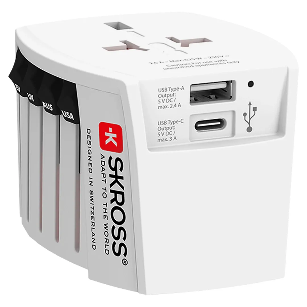 MUV USB AC 30PD, putni multiadapter 30w, beli