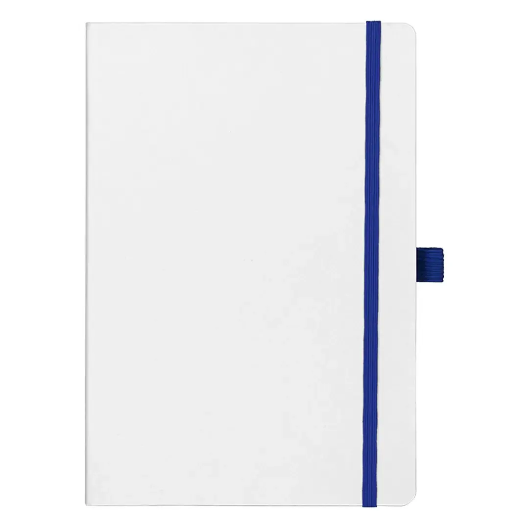 CODE WHITE, notes a5, rojal plavi