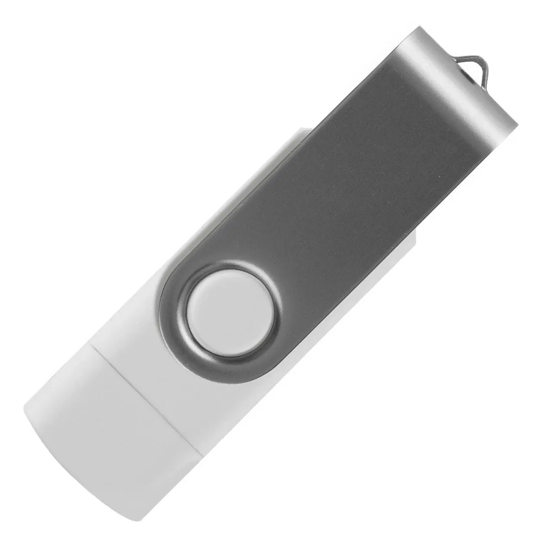 SMART C GRAY, usb flash memorija, beli, 8GB