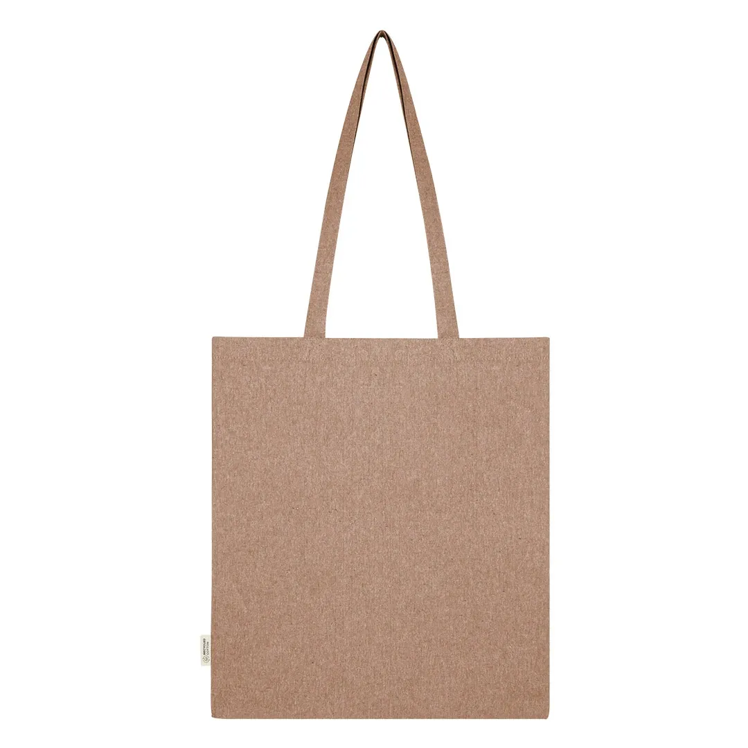 NATURELLA MELANGE 120, torba od recikliranog pamuka, 120 g/m2, svetlo braon