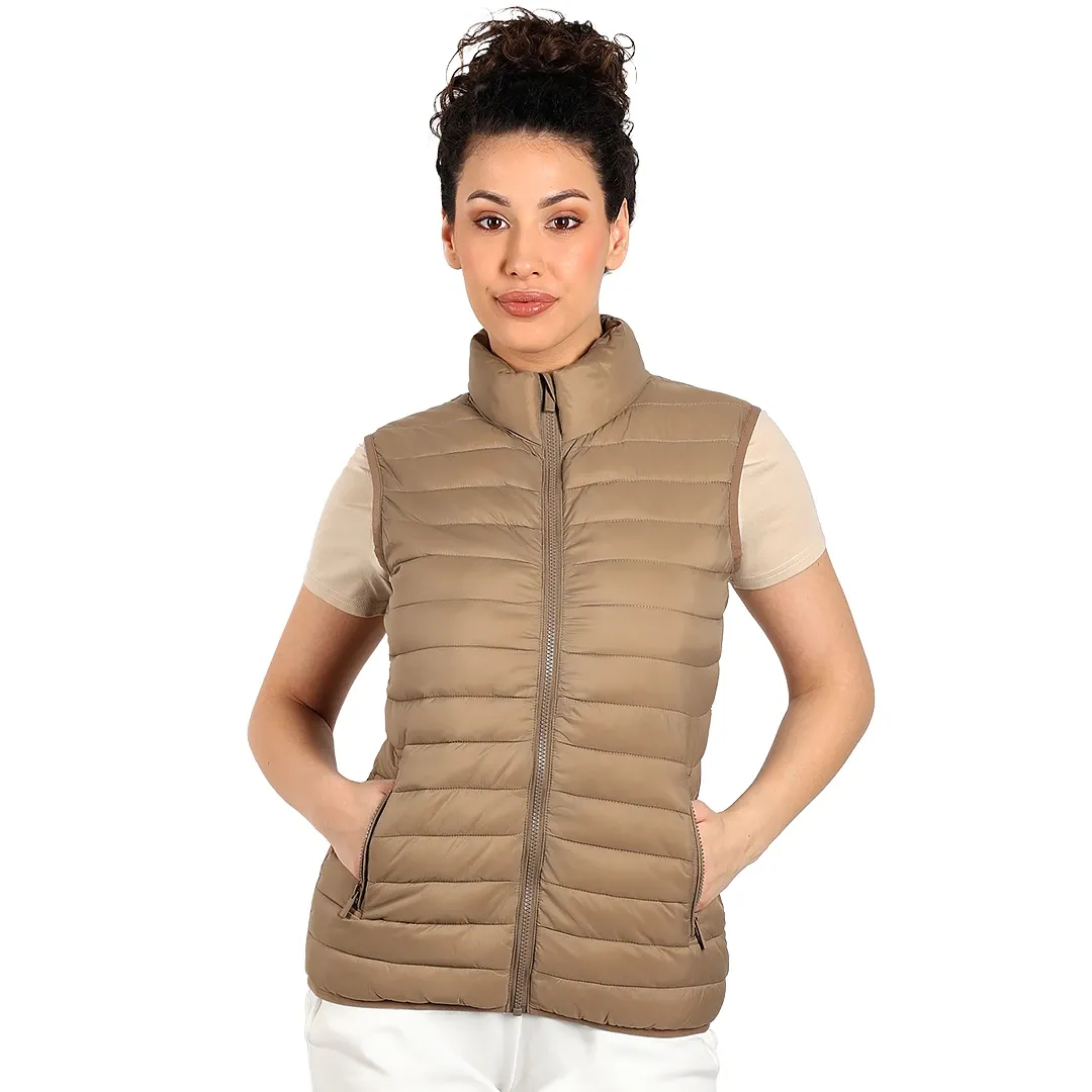 LIBERTY VEST WOMEN, ženski prsluk, svetlo braon