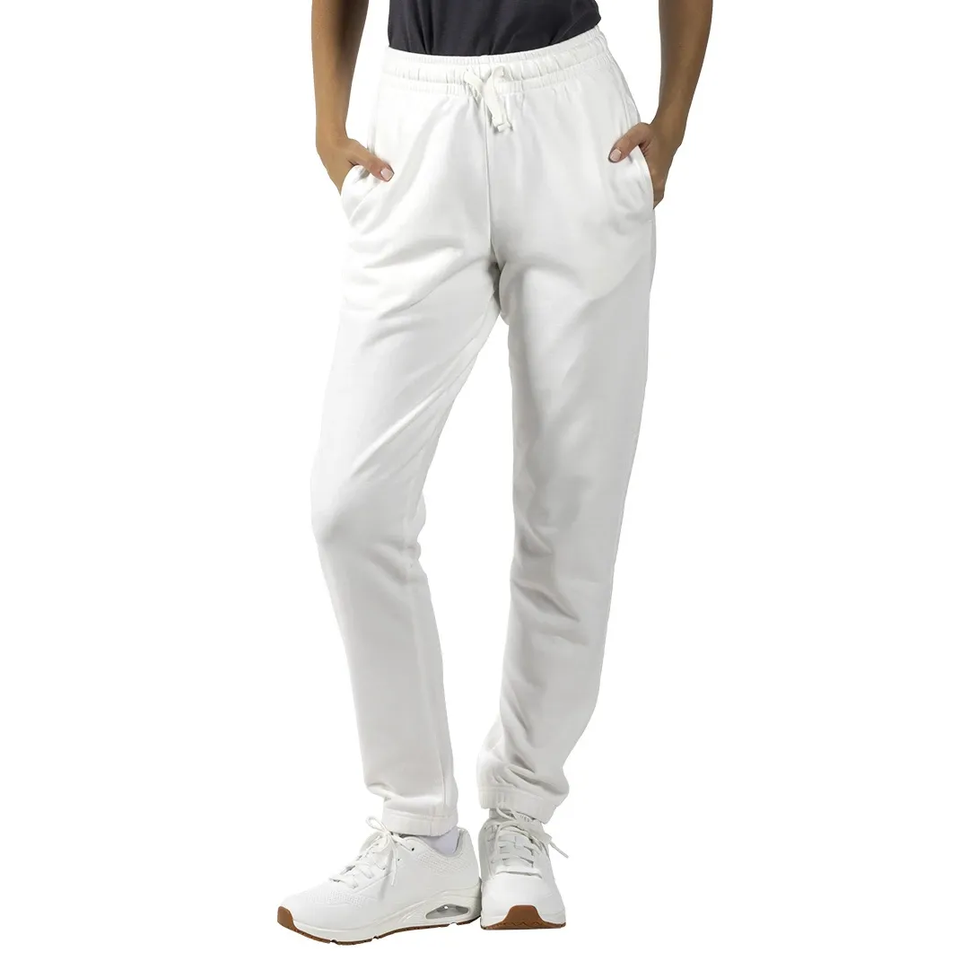 TERRY TRACK, unisex donji deo trenerke, 280 g/m2, krem-bela