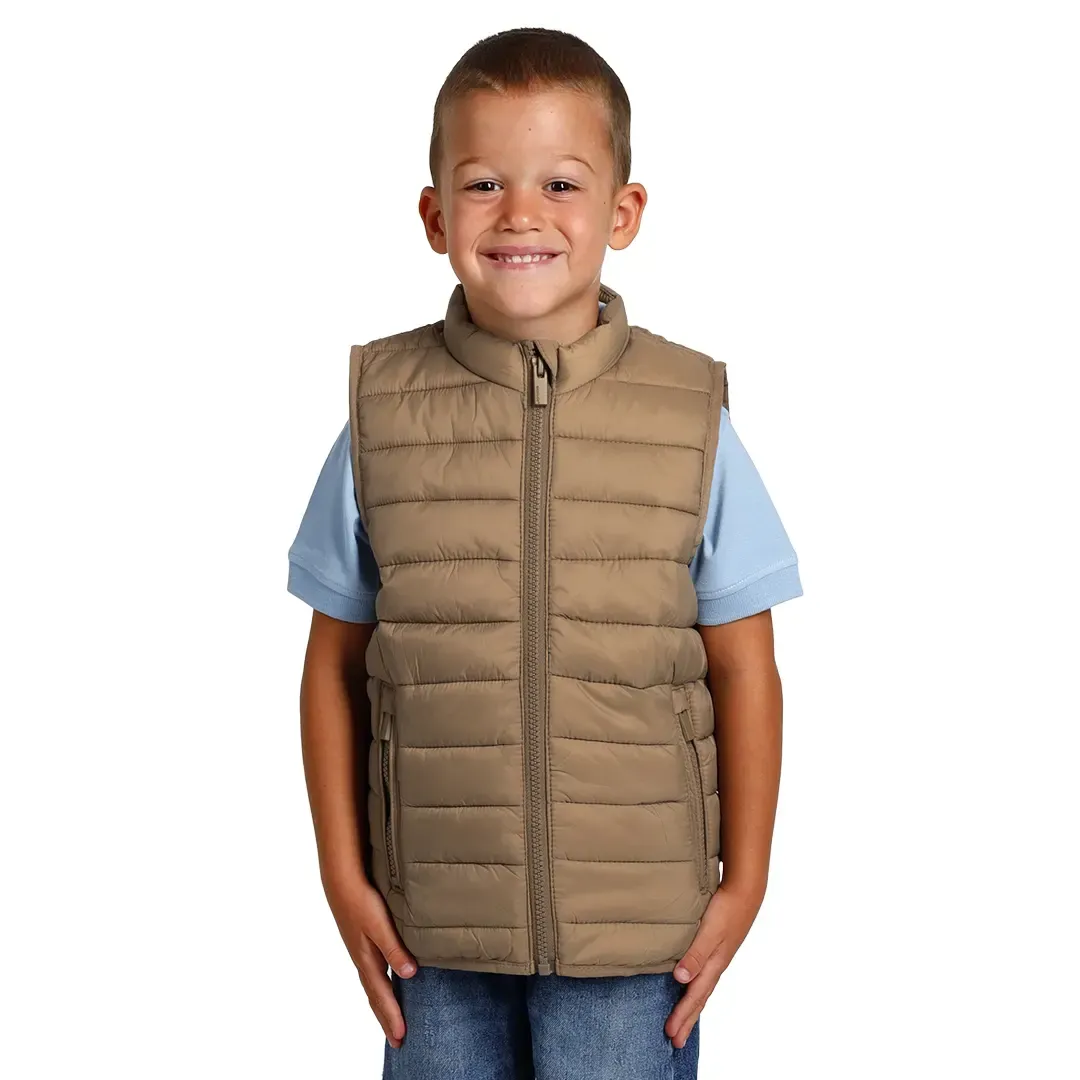 LIBERTY VEST KID, dečji prsluk, svetlo braon