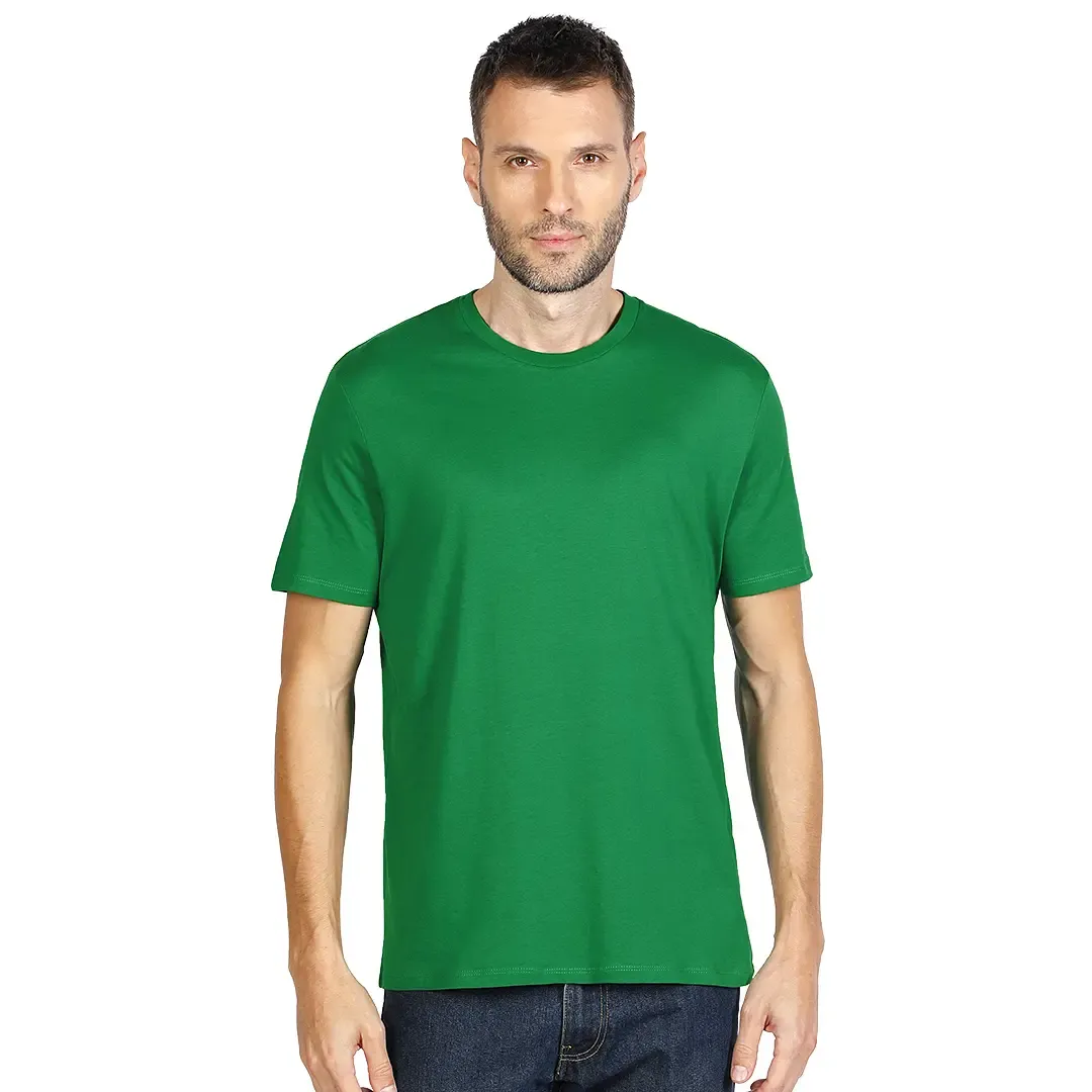 ORGANIC T, majica od češljanog organskog pamuka, 160g/m2, keli zelena