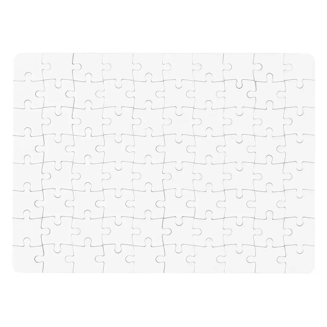 PUZZLE A5-80, slagalica za sublimaciju, 80 delova, bela