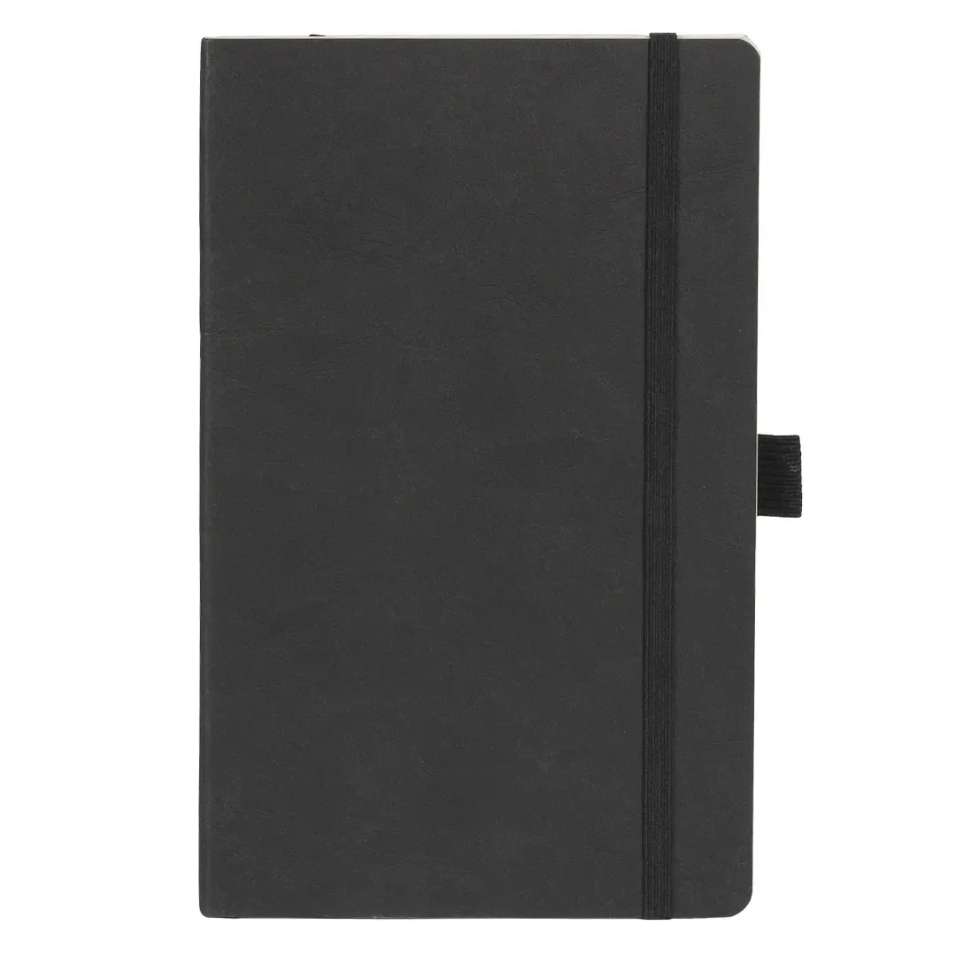 LYRA, notes a5 sa fleksibilnom koricom od perivog krafta, crni