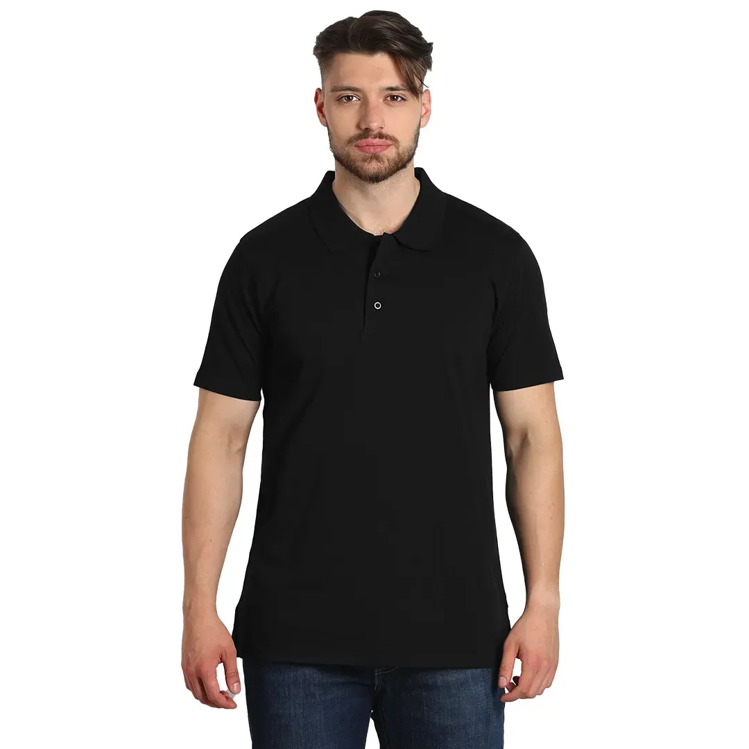 PREMIUM POLO, polo majica, 180 g/m2, crna