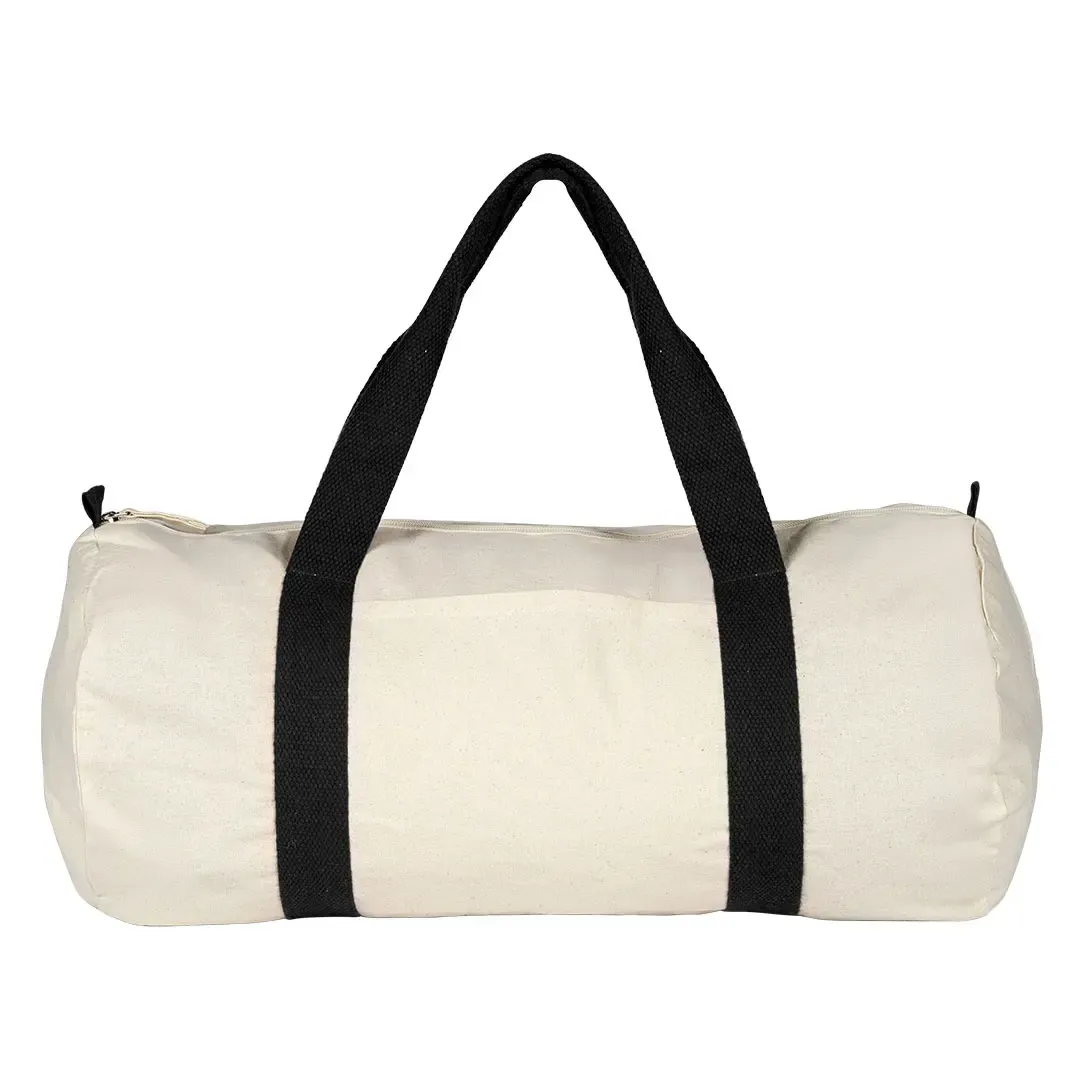 TEAM, sportska torba od pamuka, 180 g/m2, crna