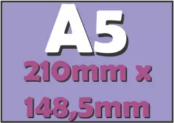 format papira A5 1485mmx210mm Dimenzija papira A5