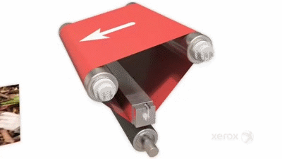 Xerox Versant 80 Fuser Belt Assembly Animation