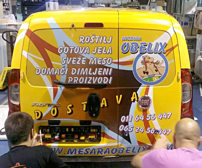 brendira vozila sa auto folijama